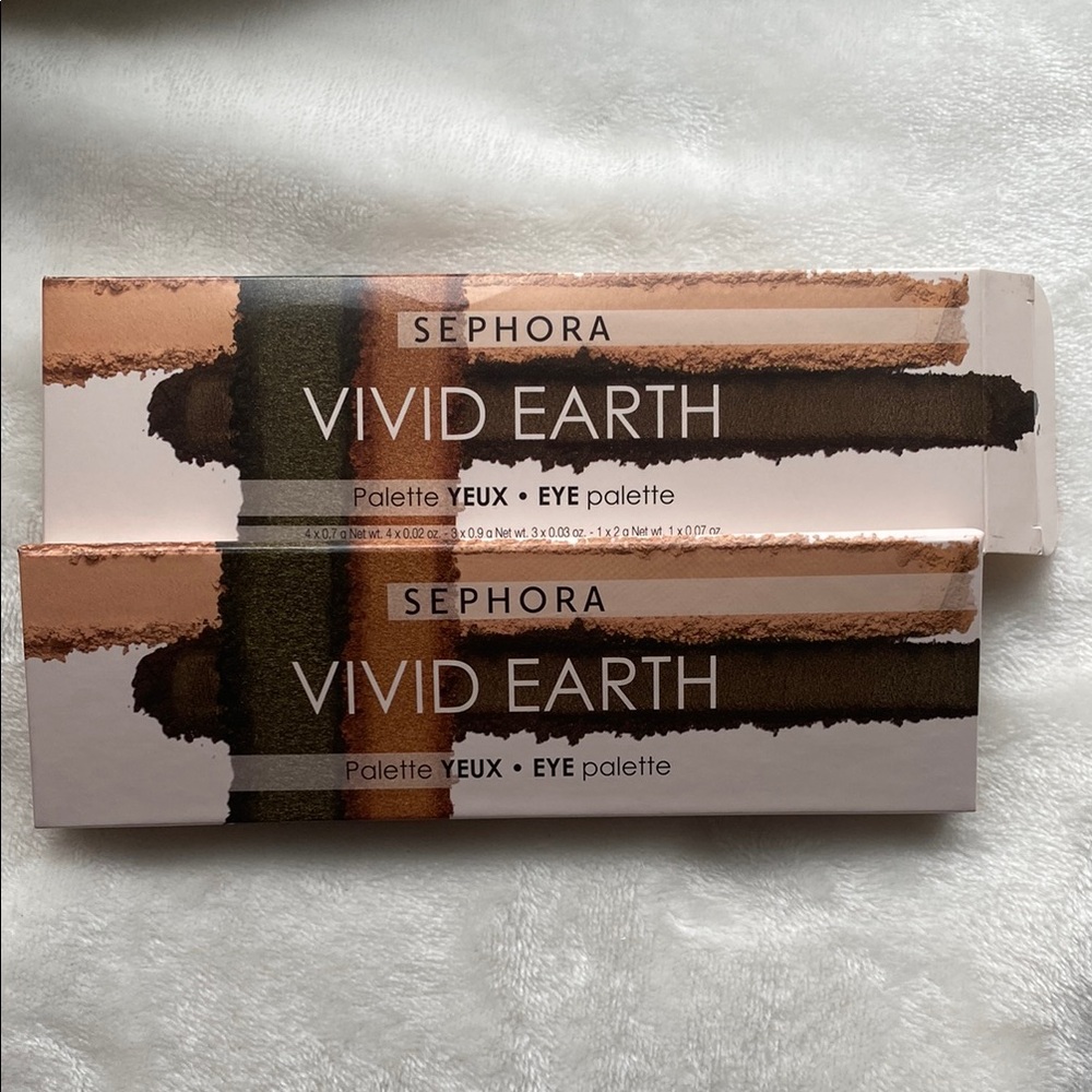 Sephora Vivid Earth Eyeshadow Palette - Earthy Tones
